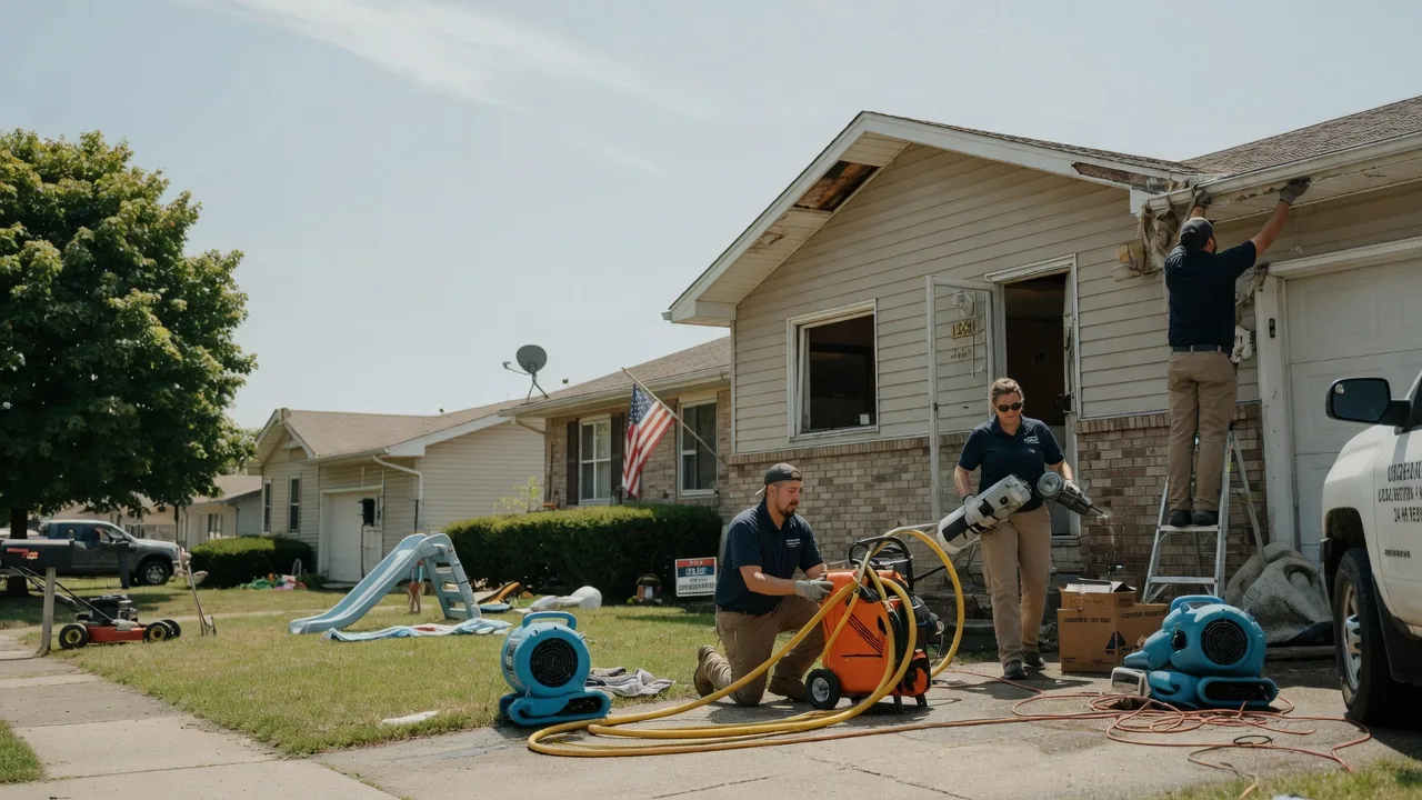 Water Damage Restoration in Danforth, IL near me
